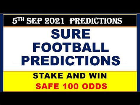 100 sure football predictions|Football Predictions – Winning Tips for Free .